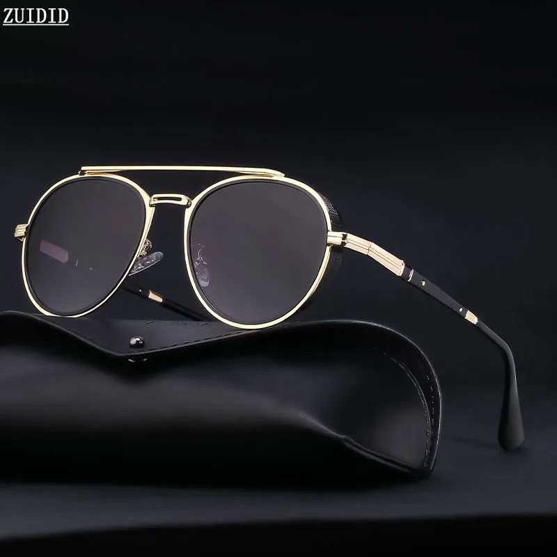 

Steampunk Sunglasses For Men Fashion Glasses Round Retro Shades For Luxury Vintage 2022 Lunette De Soleil Homme Oculos Punk Sol