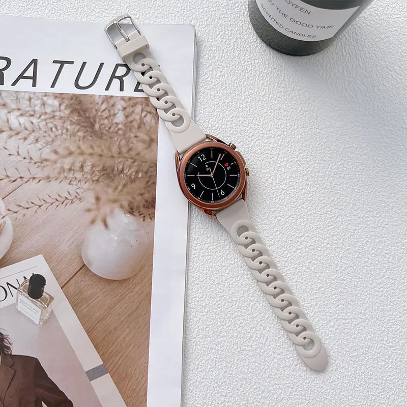Силиконовый ремешок для Samsung Galaxy Watch 4/Classic браслет Gear S3 Active 2 45 мм 20 22 40 44 42 46 |