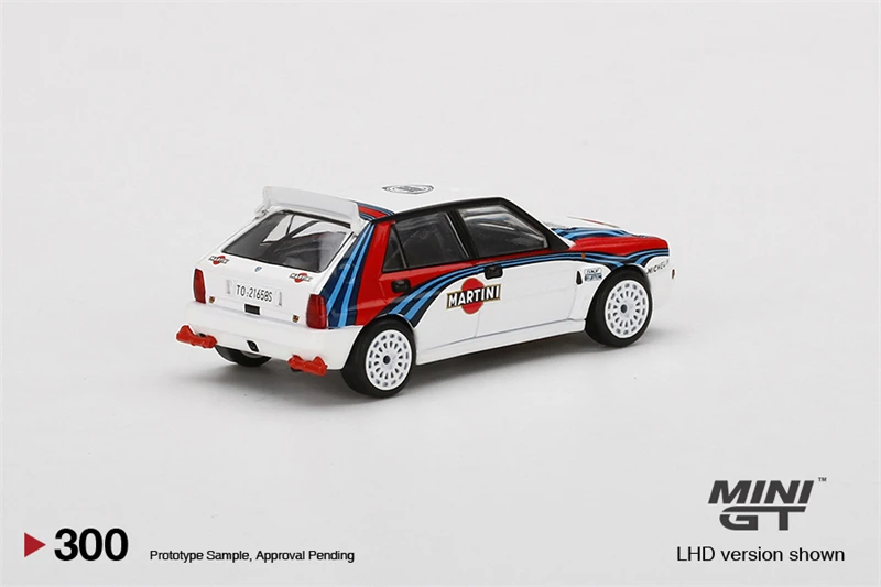 MINI GT 1:64 Lancia Delta HF интегрированная Evolution Martini LHD модель автомобиля |