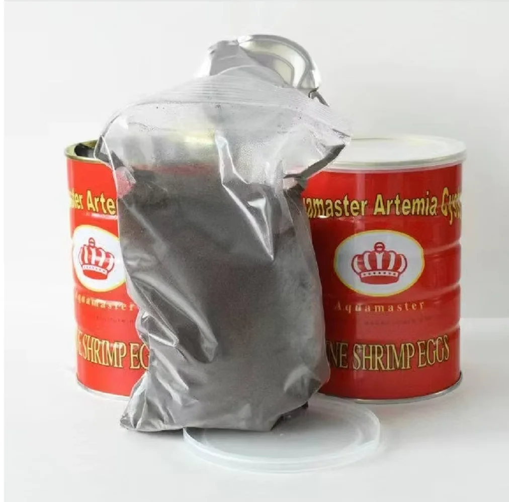 Яйца кистеров Артемия Рассоль для креветок Hatchable Корм рыб кормления детских Cyst Big