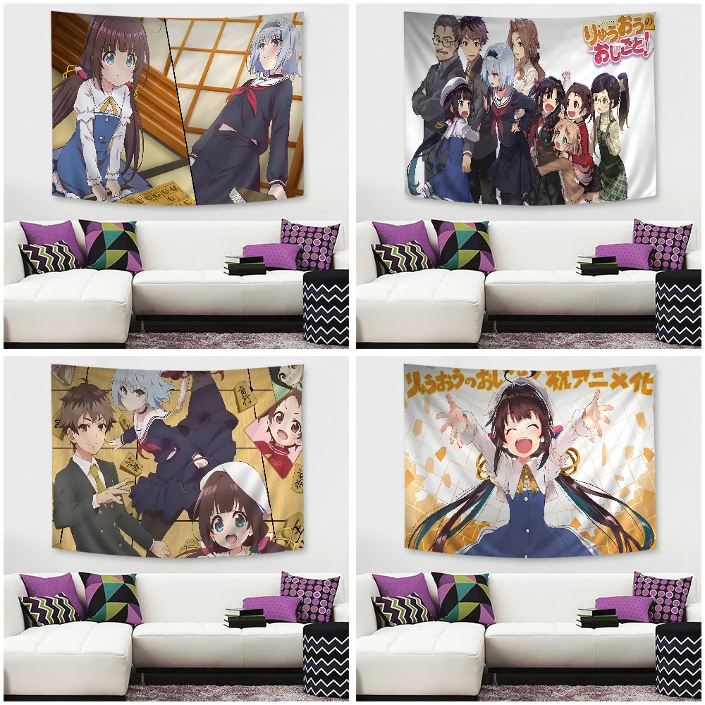 Искусственное украшение для гостиной в стиле аниме The Ryuos