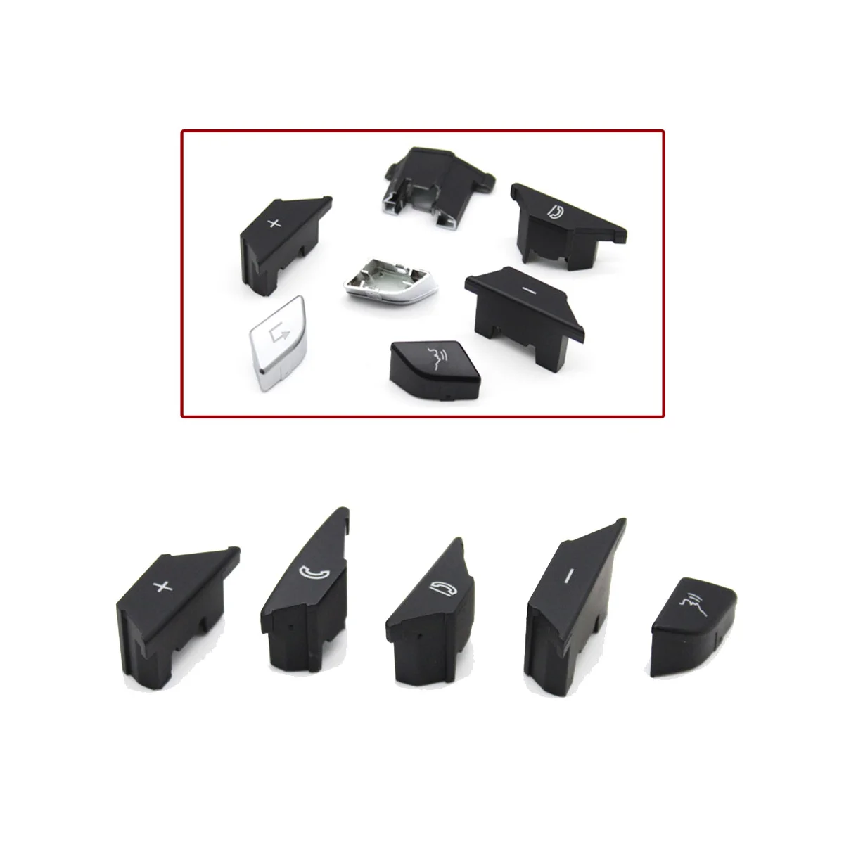 Кнопка рулевого колеса автомобиля крышка переключатель управления меню A2185400162