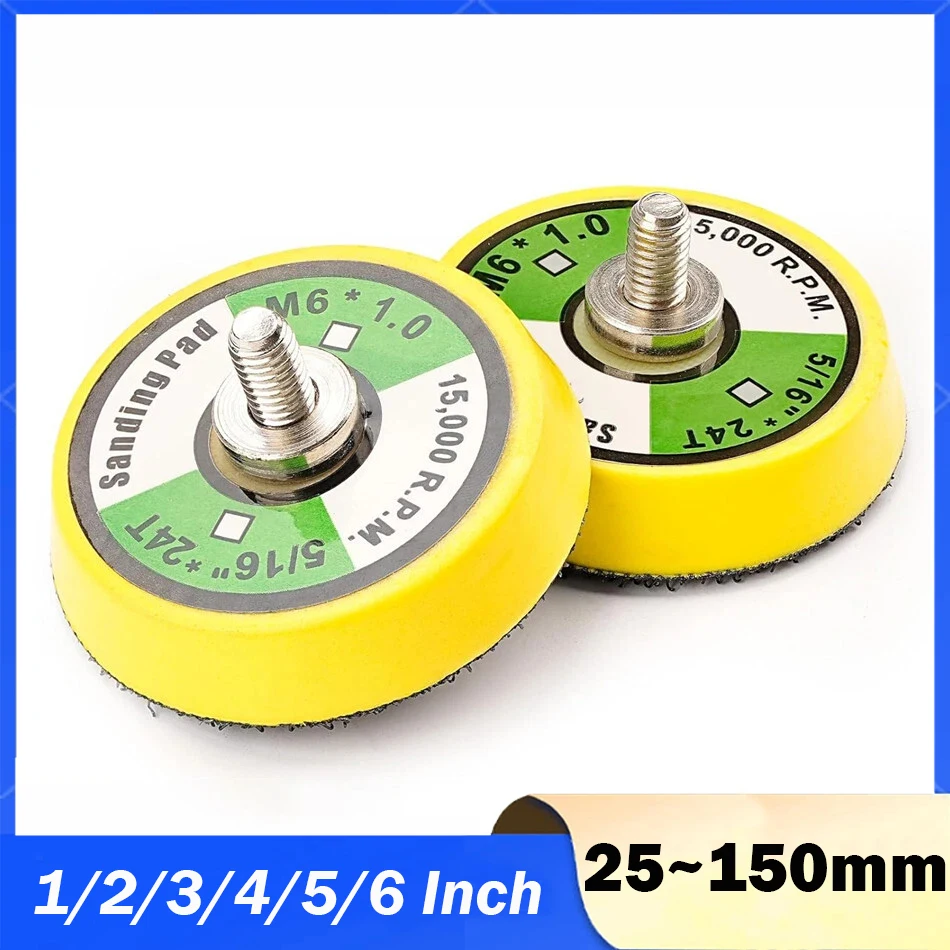 

Пневматические диски-подложки для полировки Dremel 1/2/3/4/5/6 дюймов