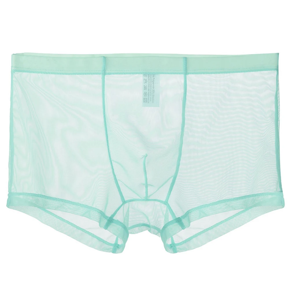 

Men's Panties Sexy See Through Boxers Thin Breathable Underwear Transparent Shorts Comfortable Underwear Men Underpants