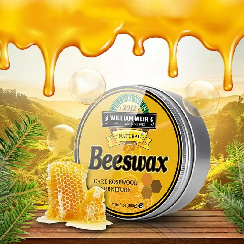 

Воск пчелиный деревянный для полировки мебели, 200 г