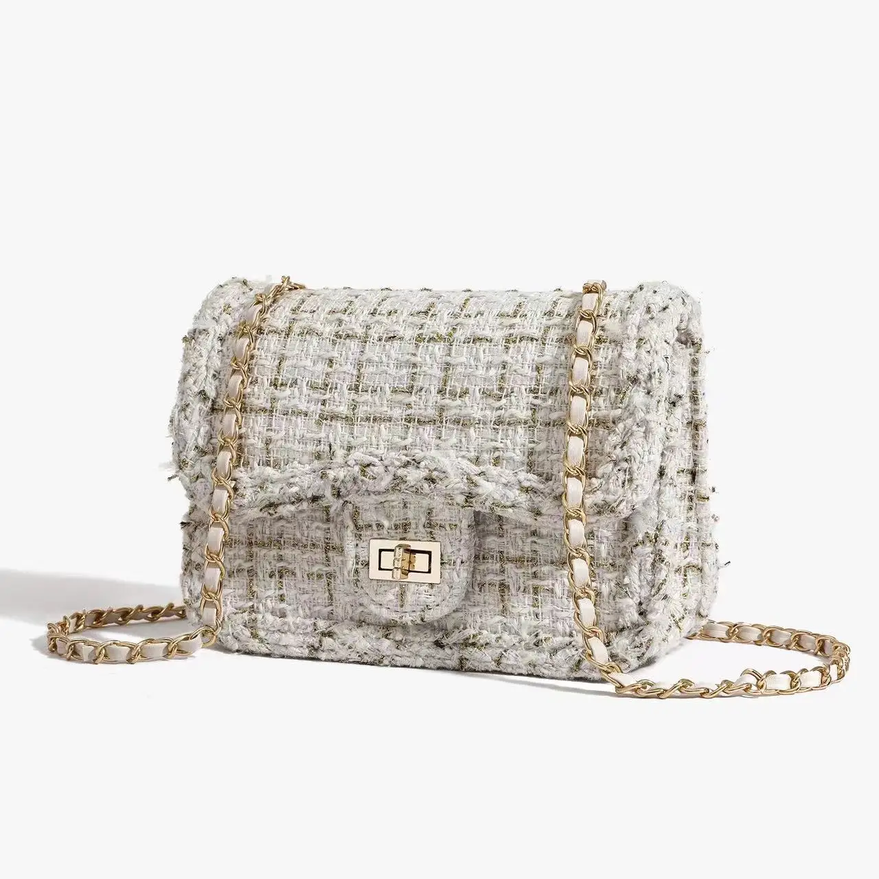 

New tide autumn and winter retro Korean fashion Joker online celebrity chain bag slung shoulder bag.
