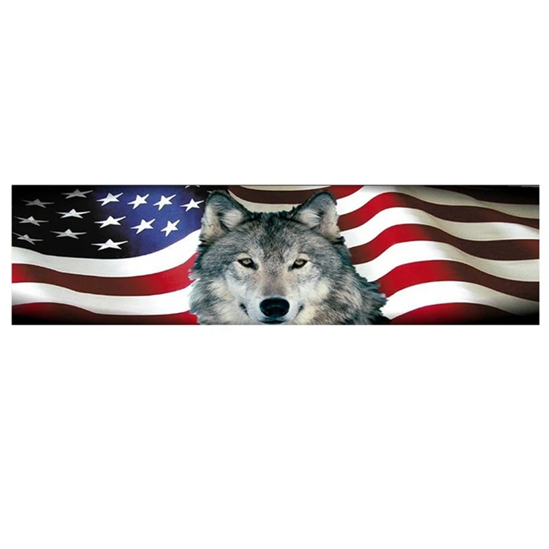 

A152 for Truck Suv Pickup 3D Rear Windshield Sticker Sun Visor Decor Rear Window Glass Poster 165 x 56CM / 65 x 22 Inch