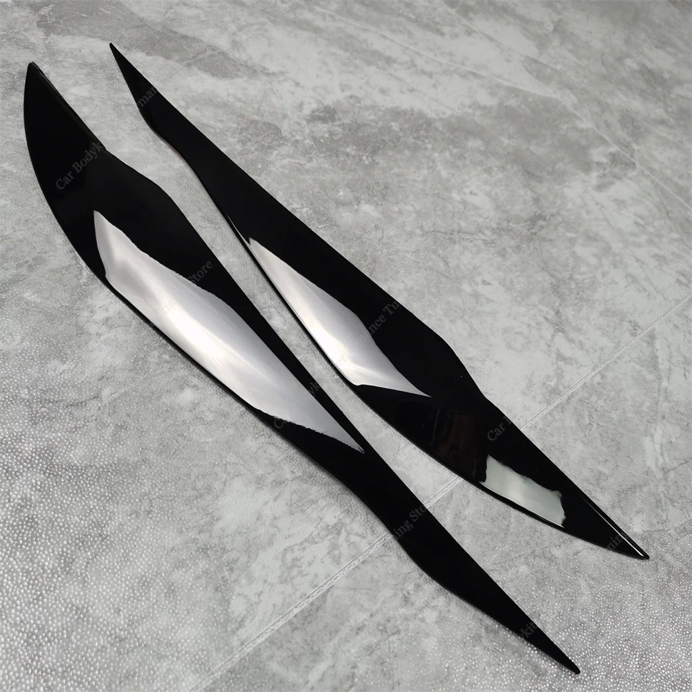 

2 шт., глянцевые фары из АБС-пластика, веки для BMW F30 F31 3 серии 316i 318d 320d 320i 325i 330i 330d 335i 2012-2019 Тюнинг