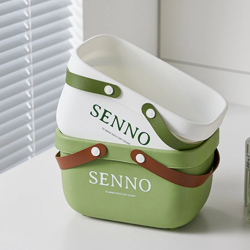 

Портативная корзина для хранения туалетных принадлежностей для ванной, Студенческая корзина для ванны, пластиковая корзина для ванны, корзина для хранения в общежитии