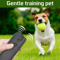 1pc ultrasonic safe training banish drive dog pet machine anti bark control repeller device dog training dogs pets accessories