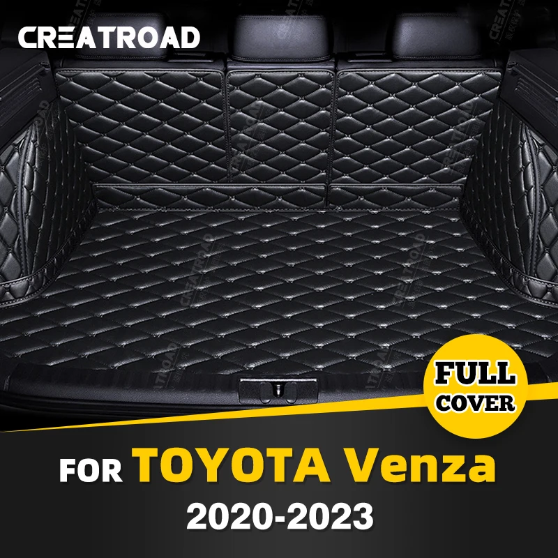 

Автомобильный коврик для багажника с полным покрытием для Toyota Venza 2022 2023, защита от грязи, коврик для багажника автомобиля, подкладка для груза, защитные аксессуары для интерьера