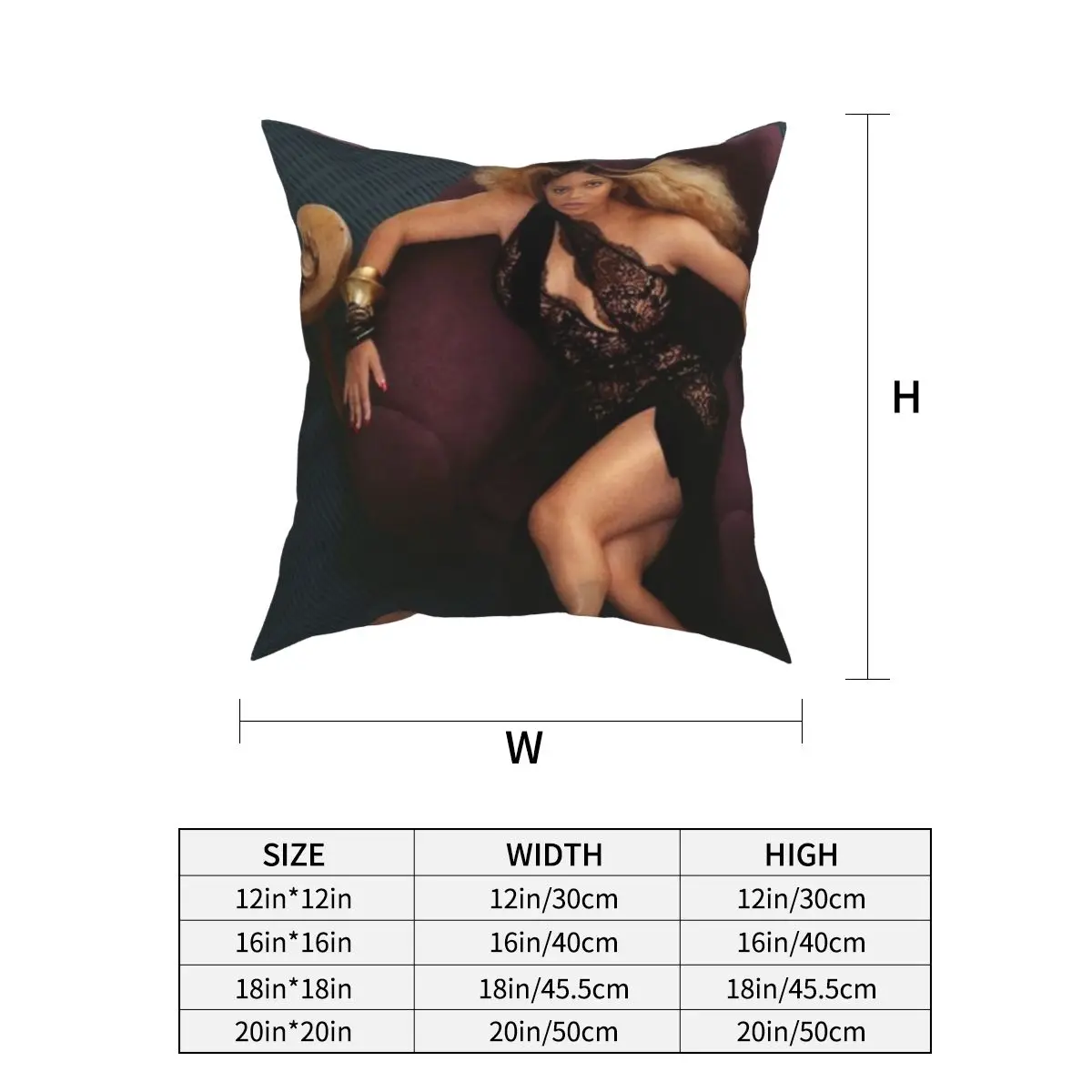 Современная наволочка Beyonce декоративная высокого качества |