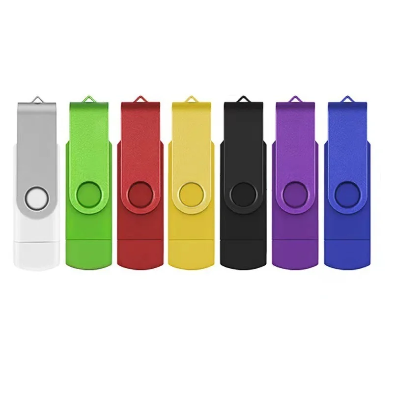 Портативный OTG USB 2 флэш-накопитель типа C / Micro Pen Drive ТБ USB-флешка 3 0 U-диск для ПК