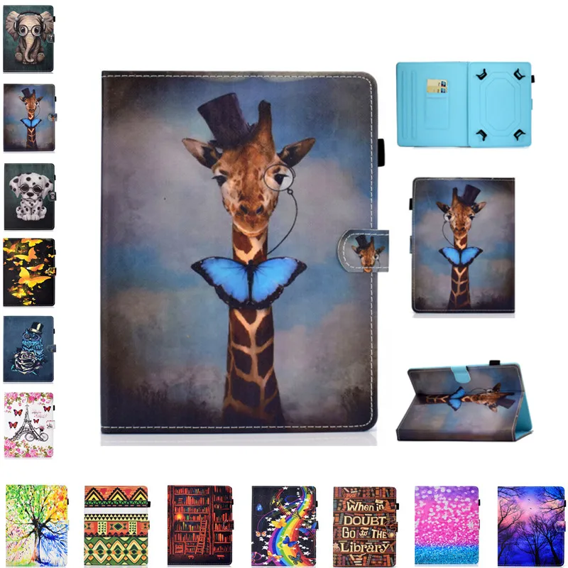 

Print Case for Digma CITI 7586/7587/7591/Octa 70/7507/7528/7529/7543/7905/7906/7907 3G 4G 7 Inch Tablet Stand Universal Cover