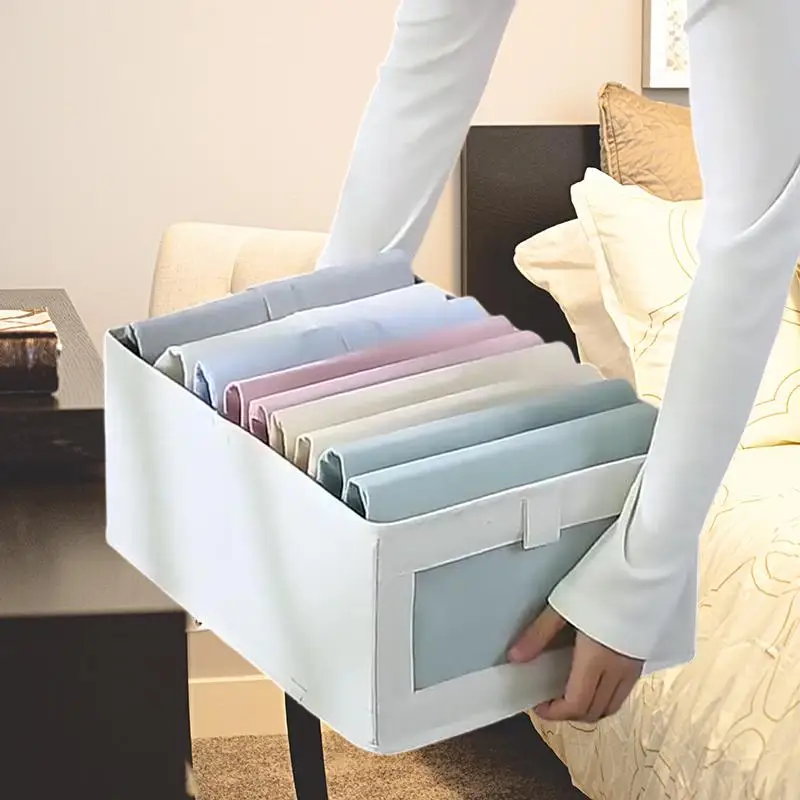 

Maximize Your Wardrobe Space with Our Innovative Visible Window Drawer Type Clothing Organizer - The Ultimate Solution for Fold