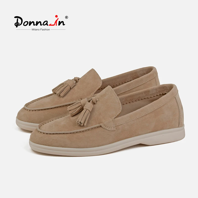 

Donna-in/роскошные кожаные лоферы; Женская обувь из овечьей замши; Элегантные слипоны; Повседневные Удобные оксфорды; Женская обувь ручной работы с кисточками