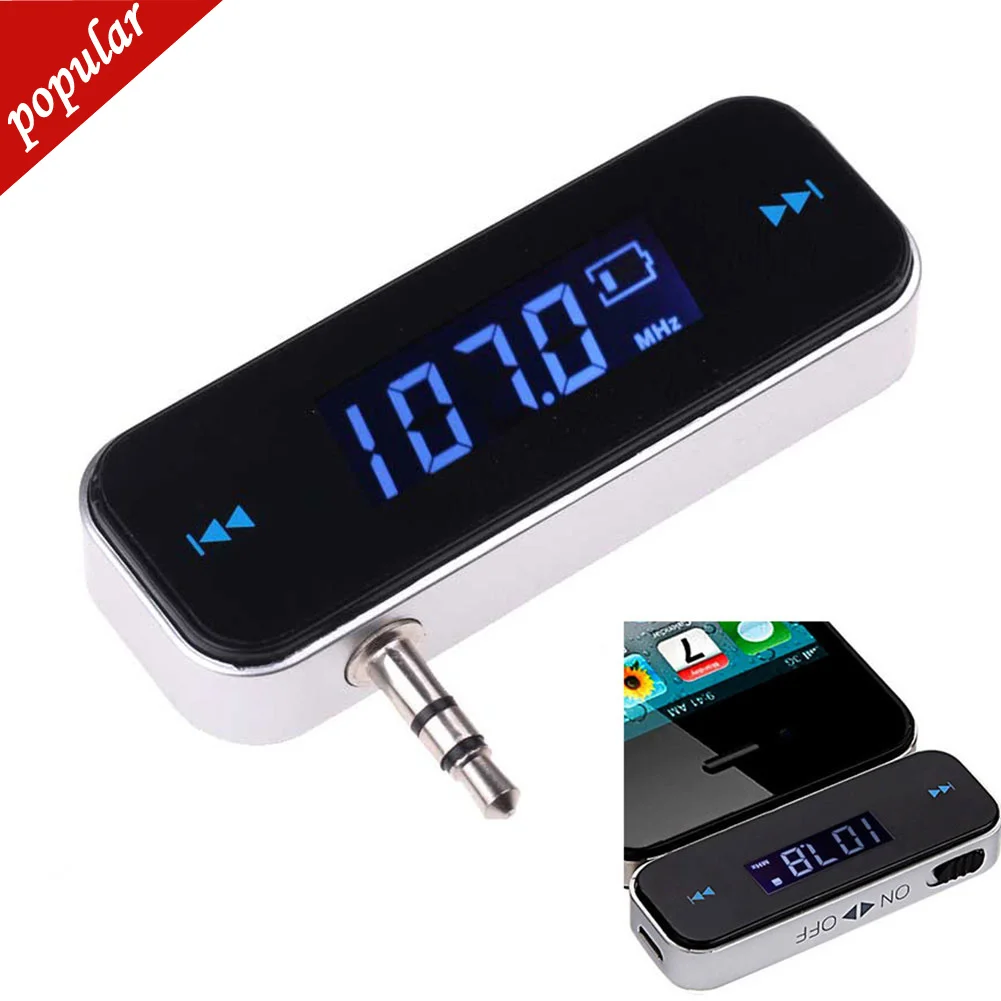 Car Mp3 Player Wireless Fm Transmitter Lcd Display In-car Audio Players For Android Iphone Car Kit Accessories