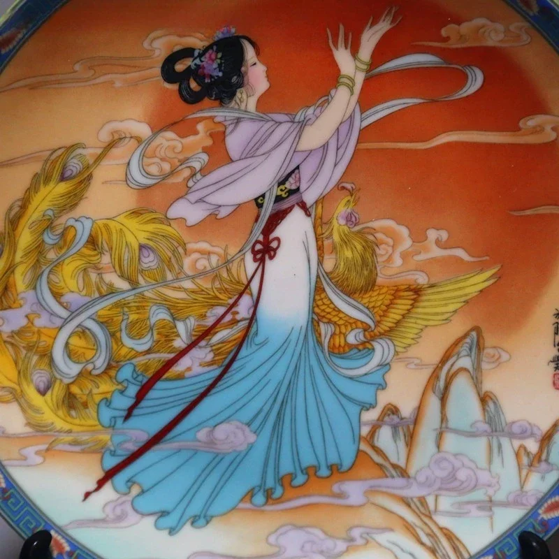 Культурная фарфоровая фабрика Цзиндэчжэнь Западное озеро народные сказки