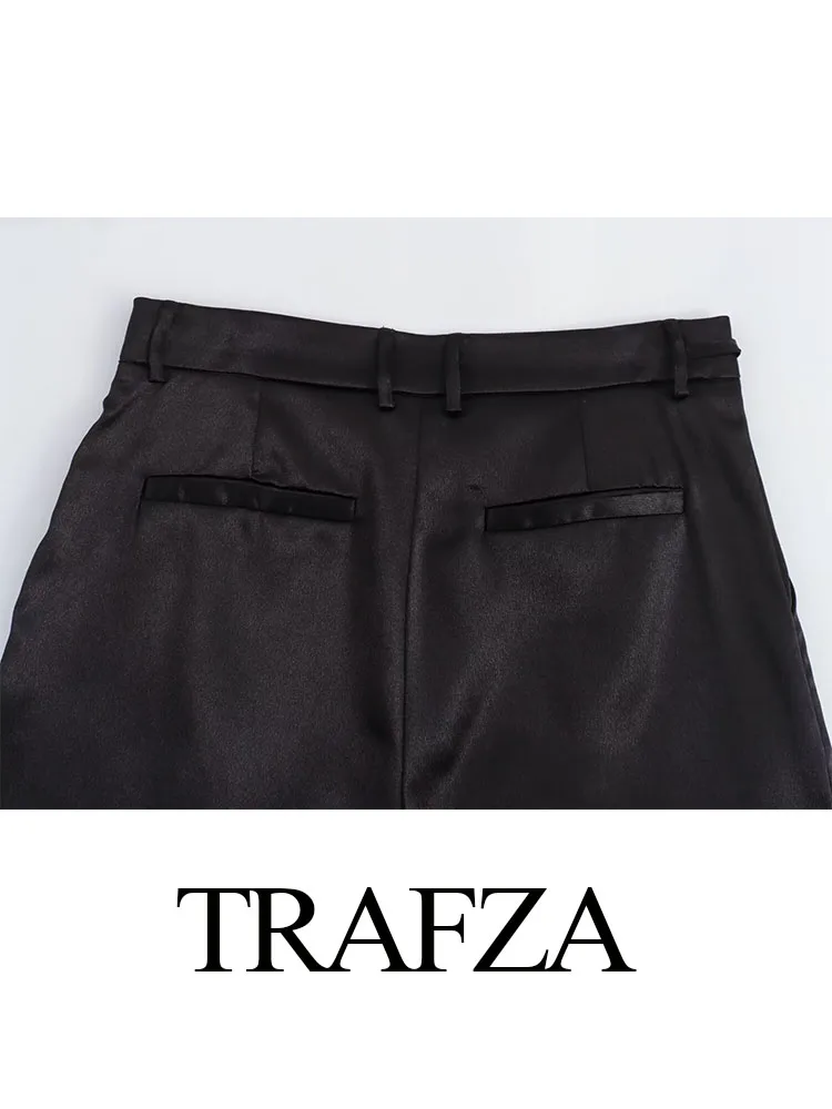 Женский костюм из 2 предметов TRAFZA повседневный вертикальный кардиган с двумя