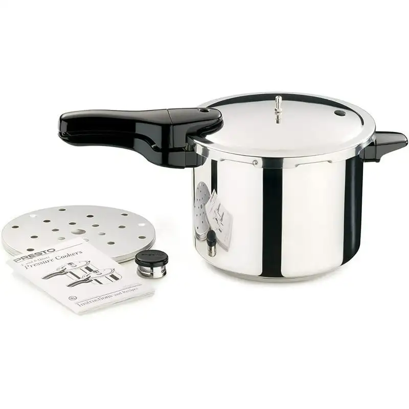 

6-quart Stainless Steel Pressure Cooker