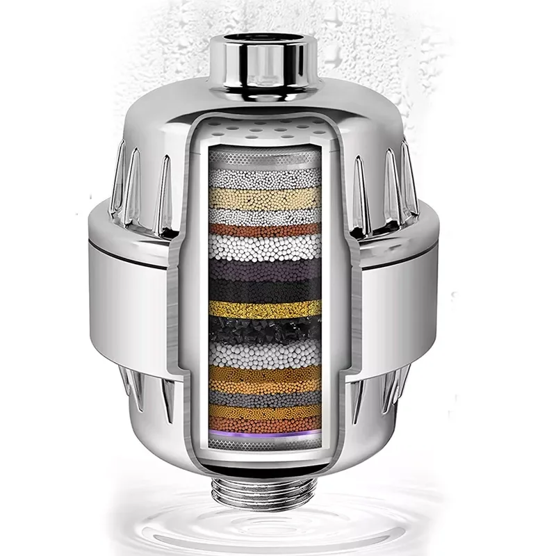 

20 ступенчатый сменный картридж для фильтра для душевой воды (без корпуса), Совместим с любым фильтром для душа подобного дизайна