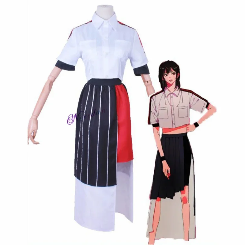 Костюм для косплея XiaoShi из аниме Дьявол по ссылке LuGuang Qiao Ling Cheng куртка Униформа