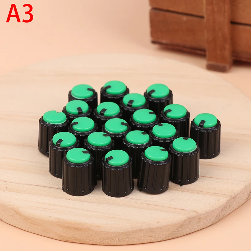 20 шт. регуляторы громкости для потенциометров ABS пластик