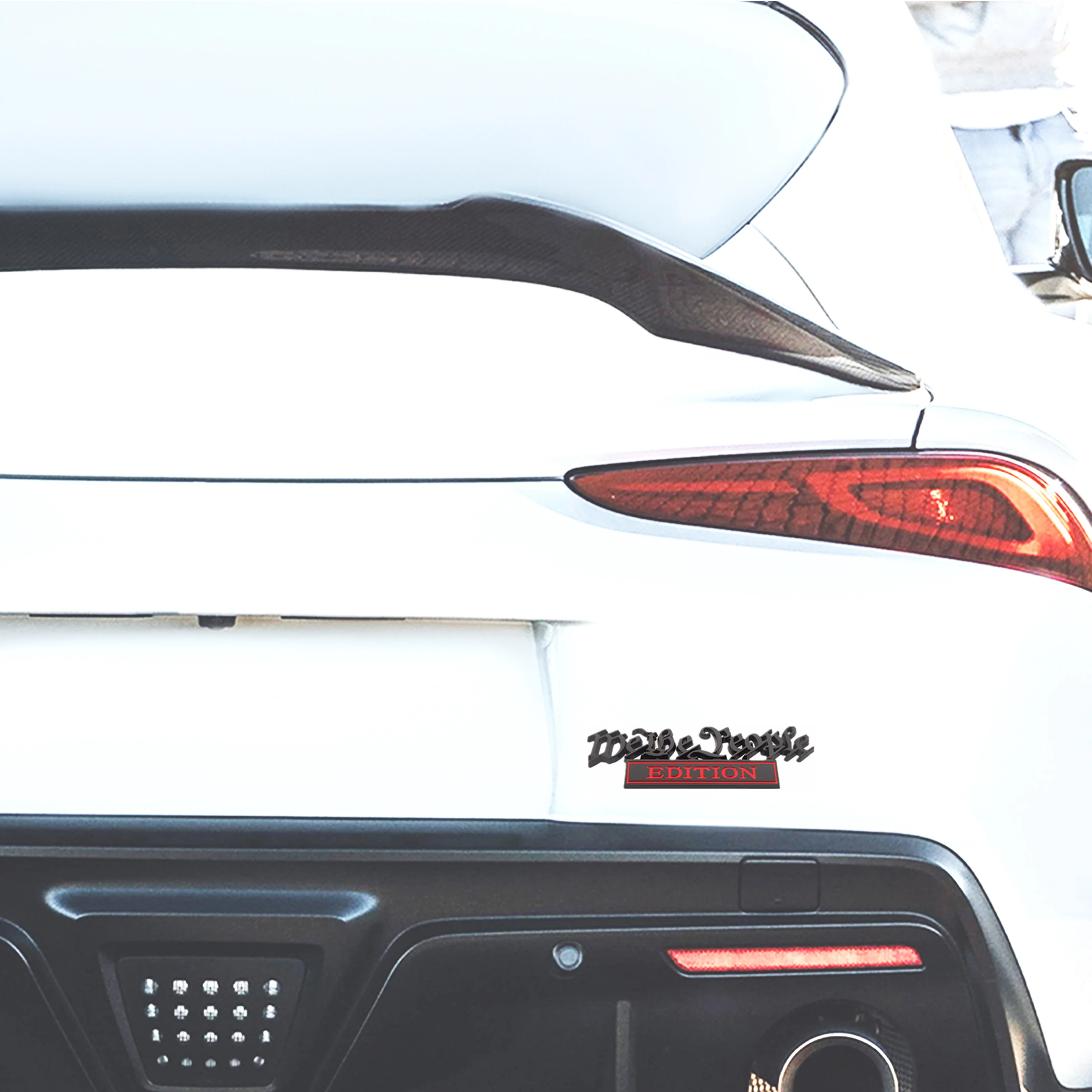 We The People Edition универсальная металлическая наклейка с эмблемой автомобиля внешние