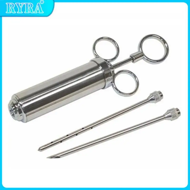 

Шприц для мяса из нержавеющей стали, прибор для маринирования индейки, курицы, инжектор для мяса