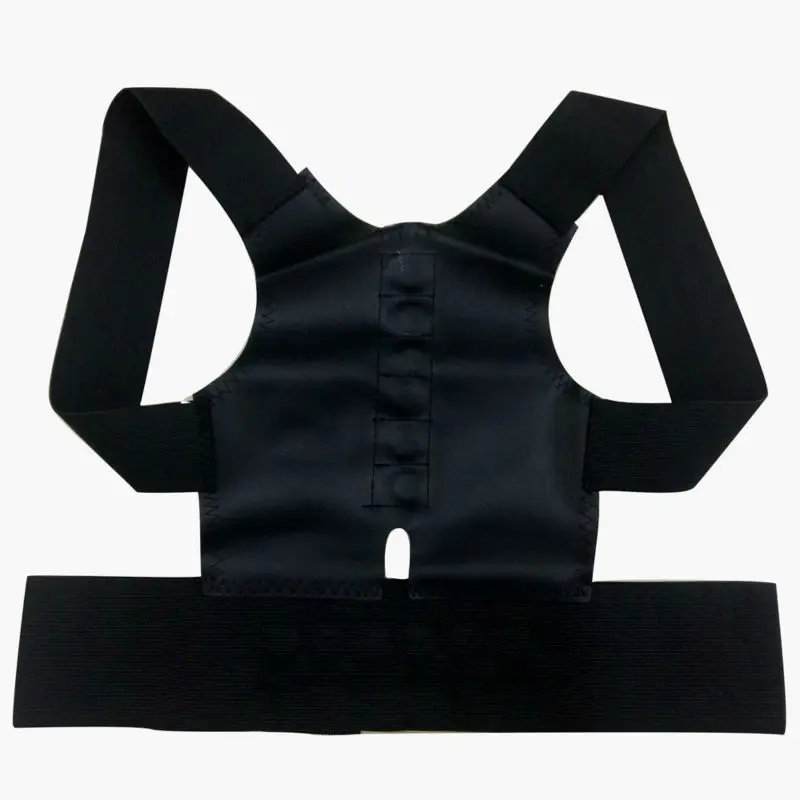 Corset Back Correction Magnetic Posture Corrector Straight Shoulder Brace Lumbar Support Pain Relief for Child Adult Women Men images - 6