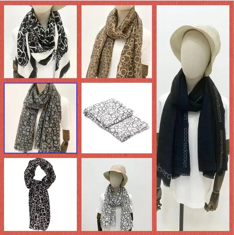 

Длинный шарф с имитацией кашемира, Осень-зима