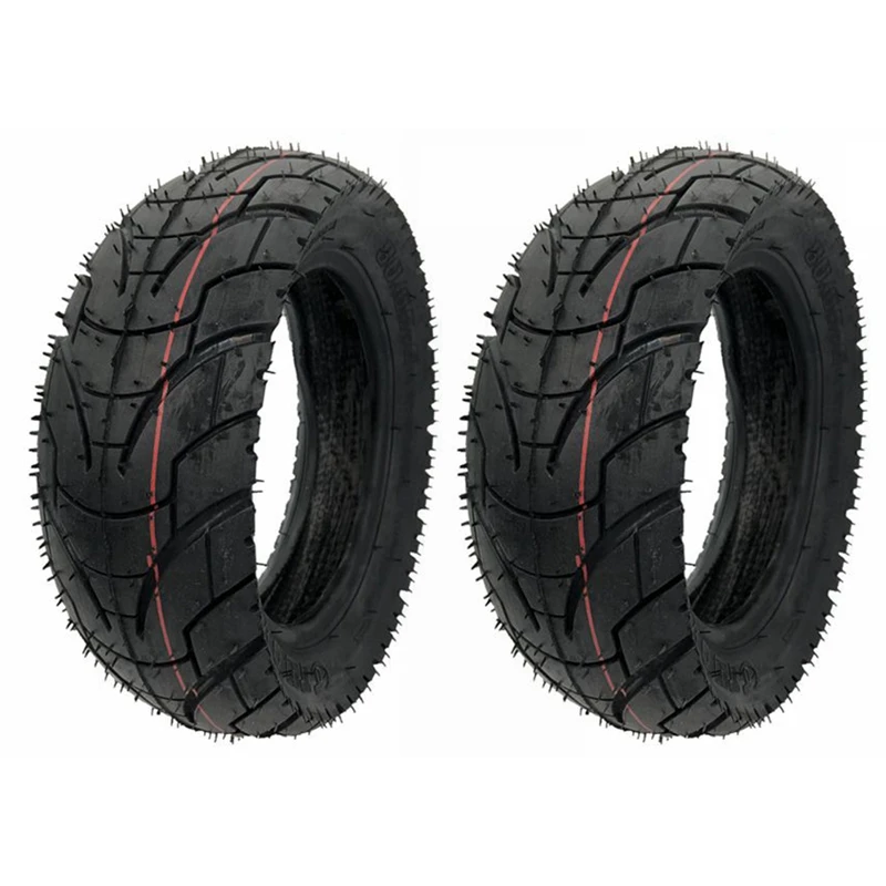 

2X 10 Inch Pneumatic Tyres 80/65-6 For Electric Scooter 10X3.0-6 Road Tires Inner Tubes For Speedual Grace 10 Zero
