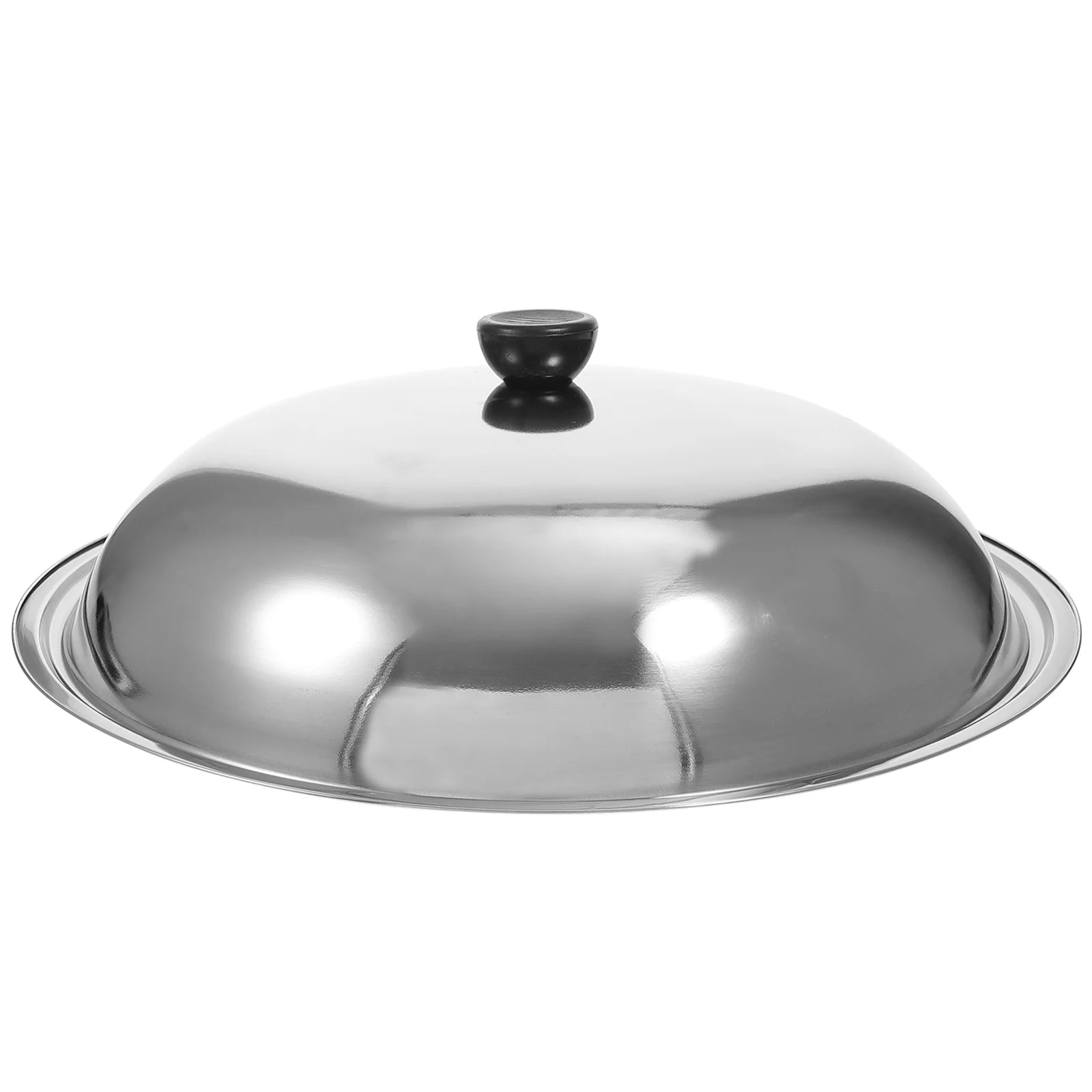 Lid Pot Cover Pan Universal Lidssteel Stainless Frying Replacement Pots Pans Cooking Domewok Cookware Skillet Inch Splashing