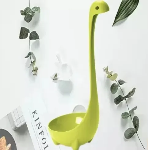 Пищевая ложка для супа с длинной ручкой кухонная утварь посуда вертикальная