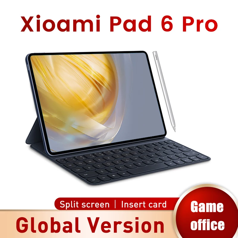 Tableta Pad 6 Pro versión Global, Tablet Android de 11 pulgadas, Snapdragon 870, 12GB, 512GB, batería de 10000mAh, Tarjeta SIM Dual 5G o pestaña WIFI