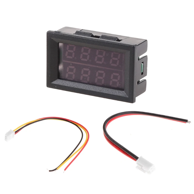 0.28" Digital DC 200V 10A Voltmeter Ammeter 4 Digit 5 Wire Voltage Current Meter | Meters