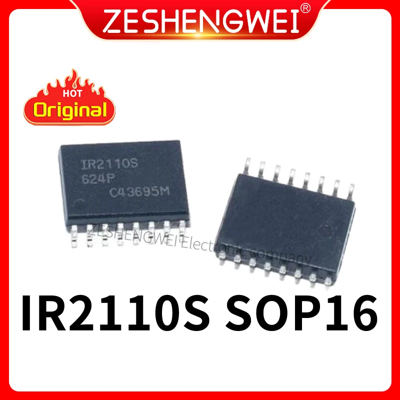 

1PCS IR2110 IR2110PBF SOP16 Integrated circuit IC New and original Electronic components The power drive chip 2110