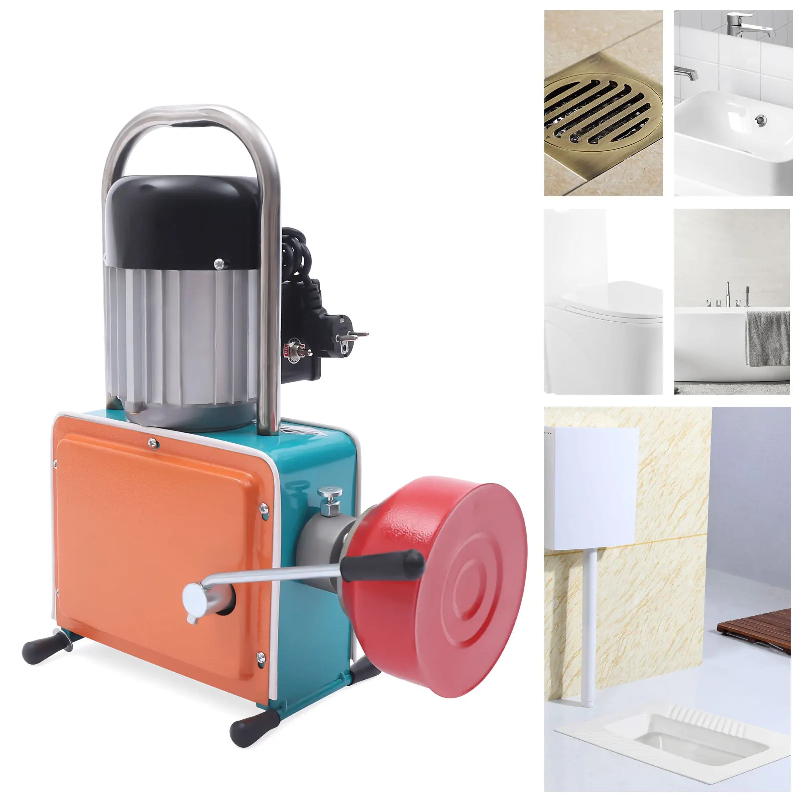 750 Вт дренажная канализационная труба, машина для очистки раковины ...