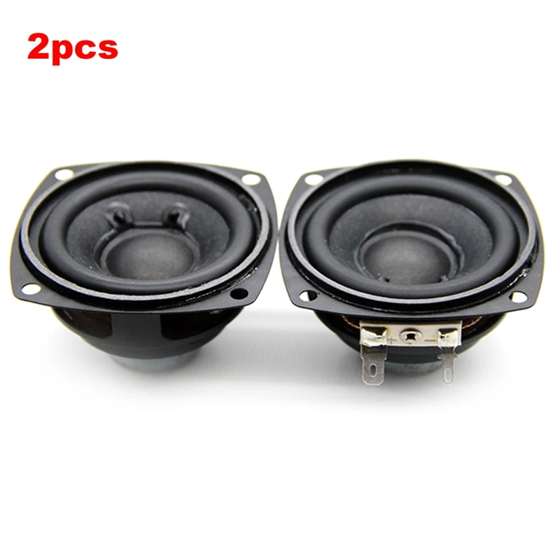 

2 шт., динамик для домашнего кинотеатра, 4 Ом, 10 Вт, 66 мм, 2,5 дюйма