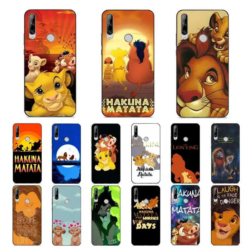 

Disney The Lion King Phone Case for Huawei Y 6 9 7 5 8s prime 2019 2018 enjoy 7 plus