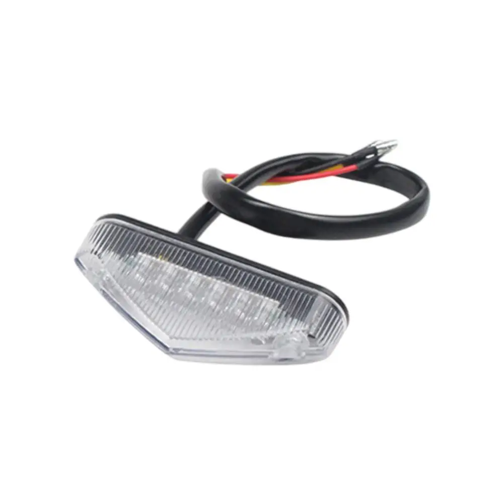 Тормоза мотоцикла, светодиодный задний фонарь, стоп-сигнал, сигнальная лампа, заднее крыло, модернизированные задние фонари для скутера для внедорожников