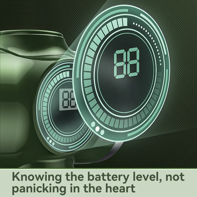 Пылесос автомобильный беспроводной 9800000 па для сухой и влажной уборки