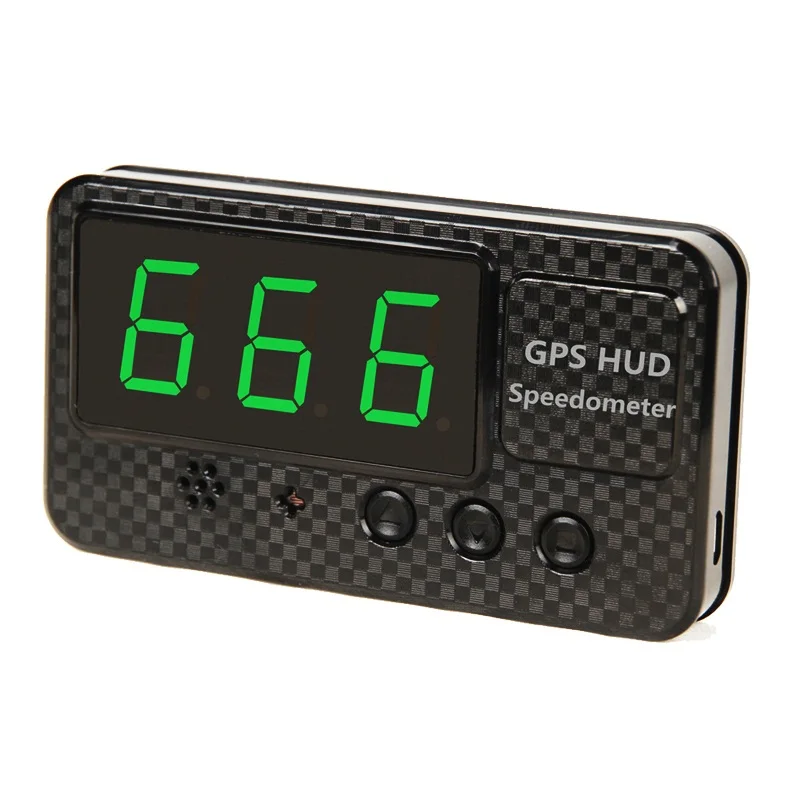 

GPS-датчик скорости HUD с цифровым дисплеем, USB-привод, скорость миль/ч, 5 В, ночное вождение, превышение скорости, автомобиль, грузовик, мотоцикл