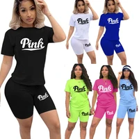 women casual skinny home 2 piece sets womens suit for fitness tracksuits with shorts and top blouse outfits female sweatsuit