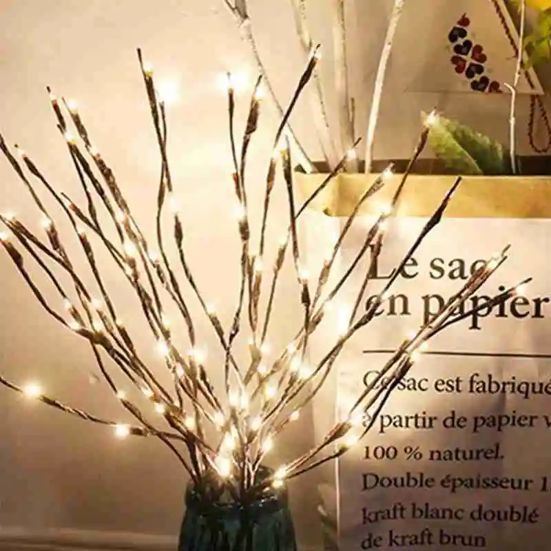 

Led Willow Tree Branch Lamp Family Room Decoration Lamp Garden Party Decoration Tree Branch Lamp String Atmosphere Lamp