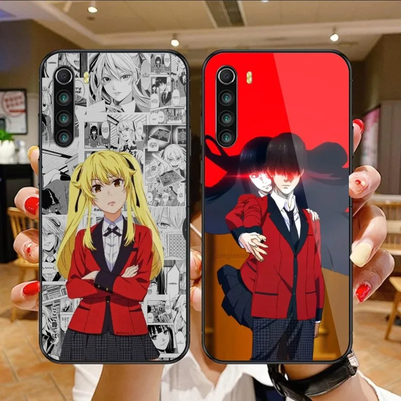 

Japanese Anime Phone Case For Xiaomi 13 12 11T 10 9 Redmi Note 11 10 10S Pro Redmi 9 9A 8 Black PC Glass Phone Cover