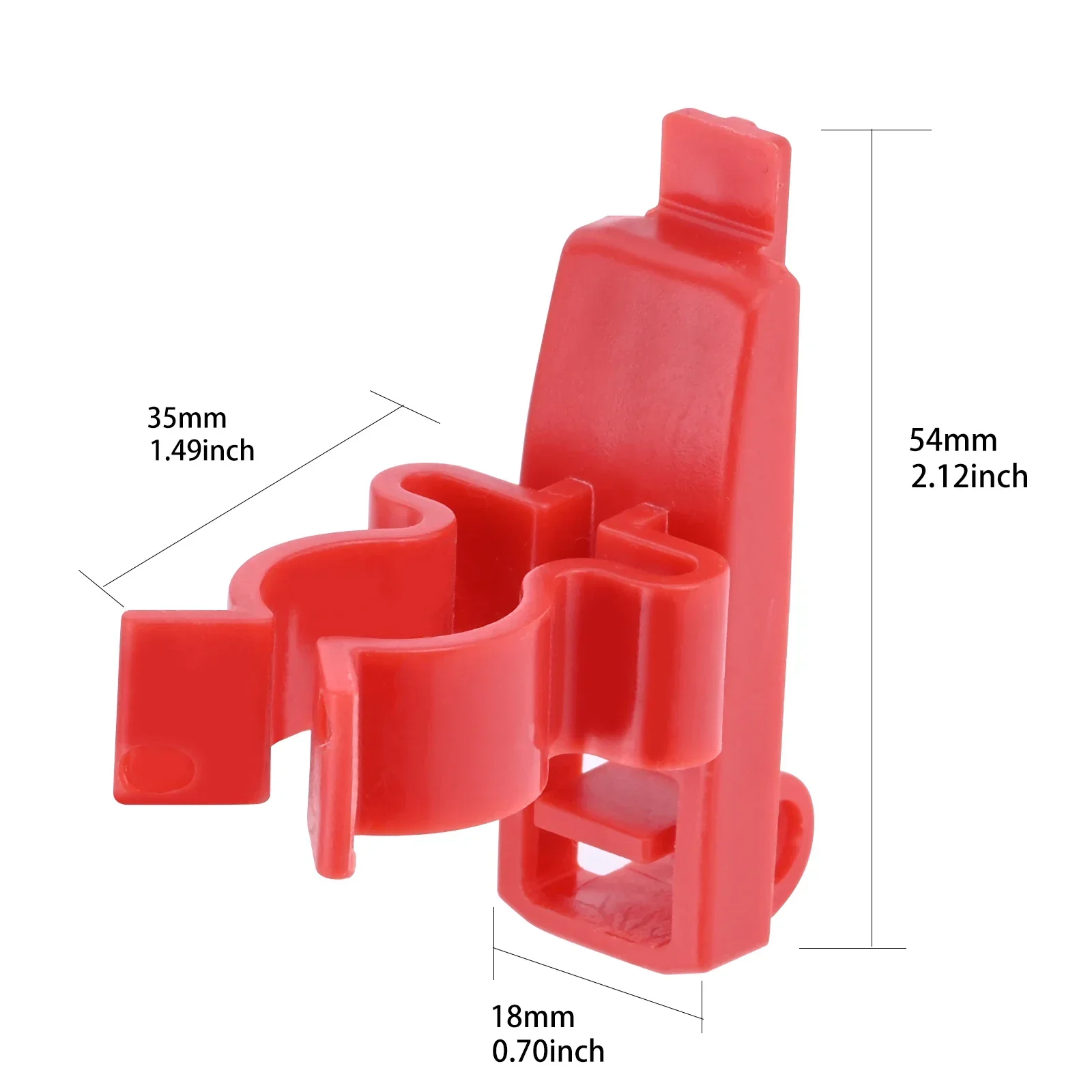 

5 шт., настенные крючки для инструмента из ABS