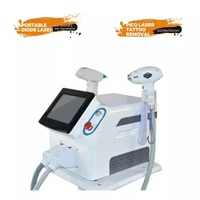 2022 multifunctional diode laser 808nm painless hair removal machine 755 808 1064 laser picosecond 2 in 1 tattoo removal