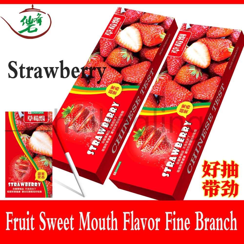 

New Sweet Mouth Mint Strawberry Men's and Women's Health Fruit Cigarette