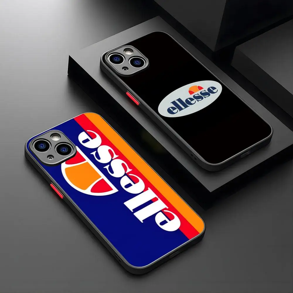 Модный бренд E-ellesseS Чехол для телефона с изображением печати/узора IPhone 15 16 14 12 13 11